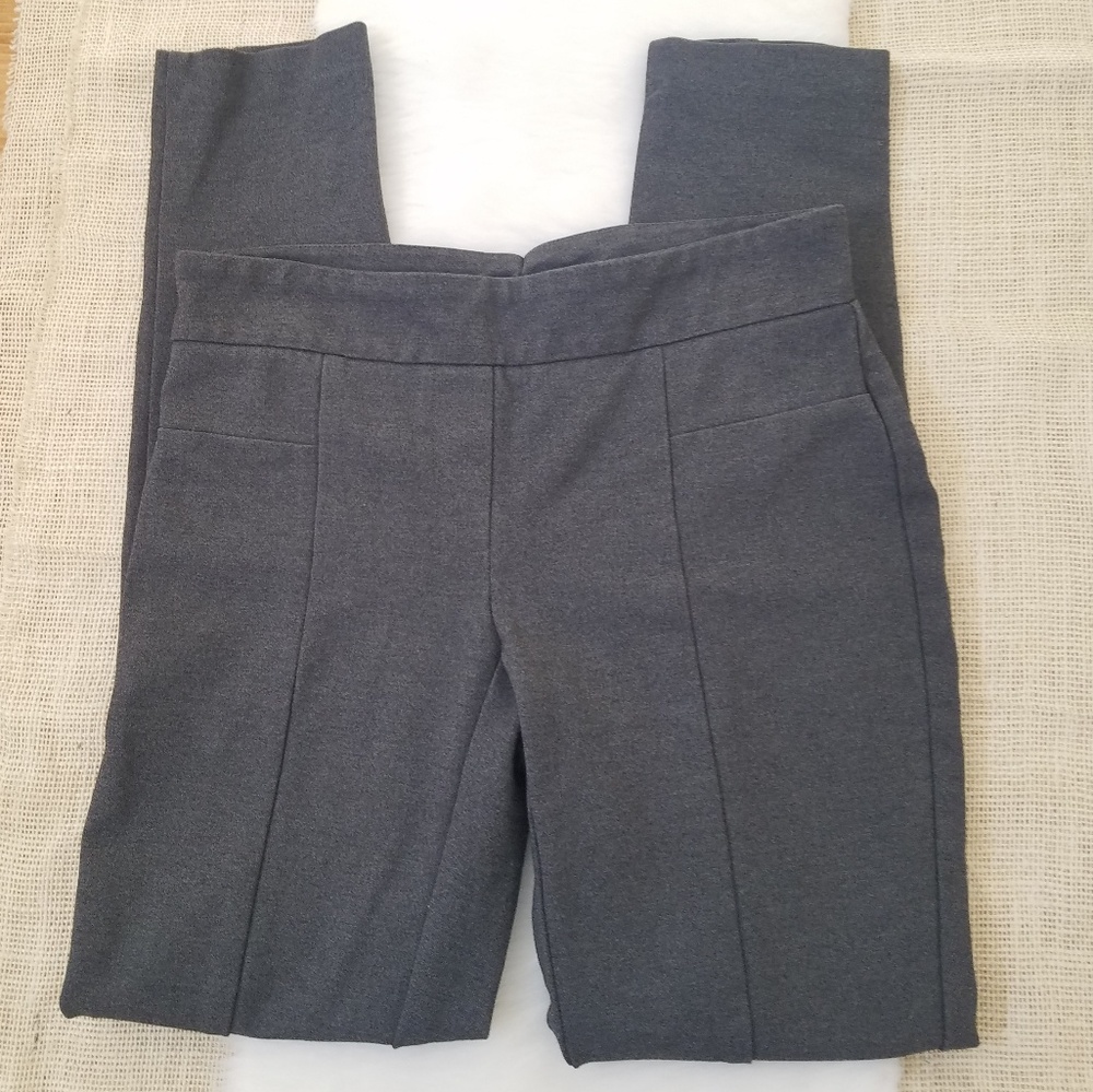 Hillary Redley Grey Stretch Dress Pant Leggings.